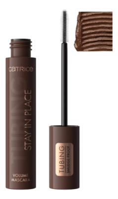 CATRICE тушь д/ресниц объемная коричневая tubing stay In place volume mascara 020